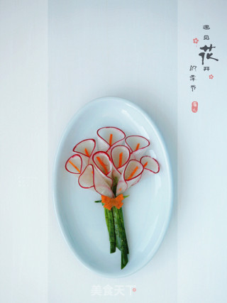 餐桌上那些花-水果餐盘画的做法步骤：6