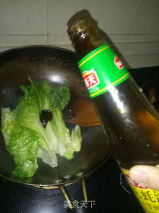 蚝油生菜的做法步骤：4