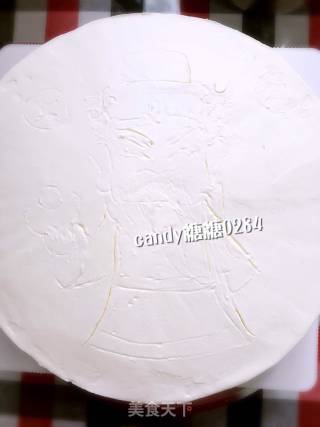 财神爷水果奶油蛋糕的做法步骤：6