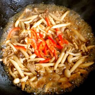 双菇肉片的做法步骤：11