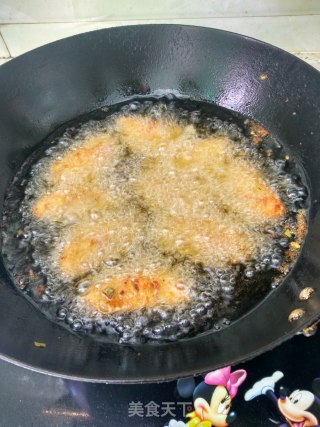 炸鸡翅的做法步骤：6