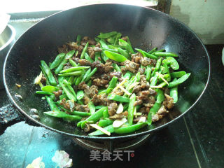 四季豆炒鸭的做法步骤：8
