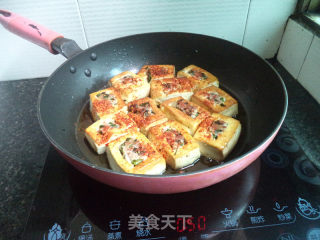 猪肉韭菜馅豆腐盒子的做法步骤：8
