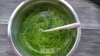 菠菜小戚风的做法步骤：2
