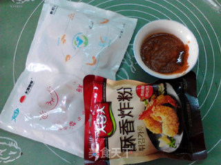 酥香炸虾的做法步骤：1