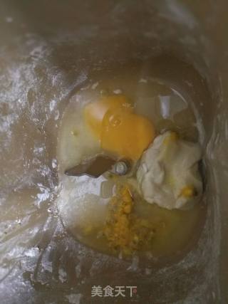 百香果司康的做法步骤：1