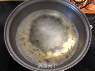苹果枸杞粥的做法步骤：3