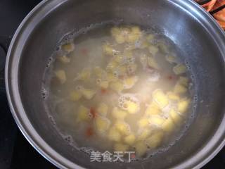 苹果枸杞粥的做法步骤：4