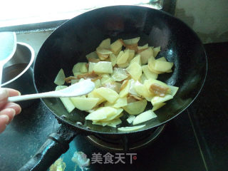 土豆五花肉片的做法步骤：6