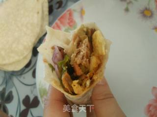 立春到，饼卷菜的做法步骤：11