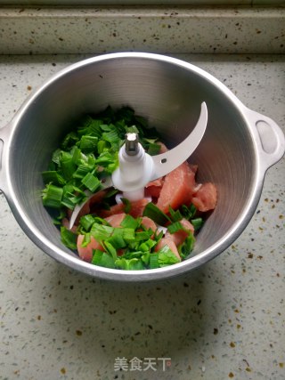 瘦肉豆腐丸子--空气炸锅的做法步骤：4