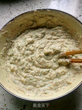 瘦肉豆腐丸子--空气炸锅的做法步骤：11
