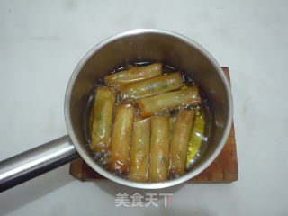 炸春卷的做法步骤：10
