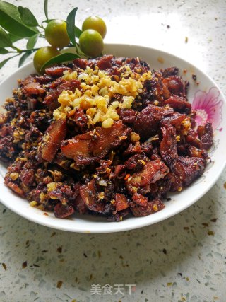 香辣豆豉鸭的做法步骤：17