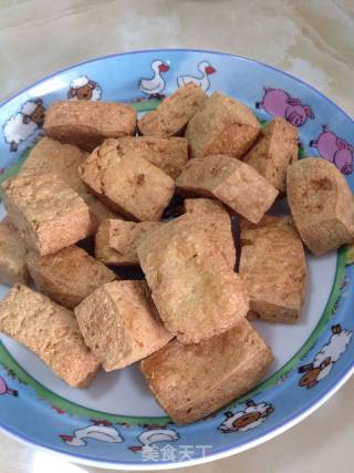浇汁脆豆腐的做法步骤：11