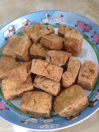浇汁脆豆腐的做法步骤：12