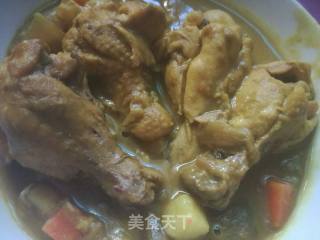 咖喱鸡翅根的做法步骤：1