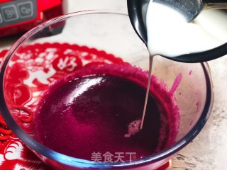 火龙果慕斯杯的做法步骤：9
