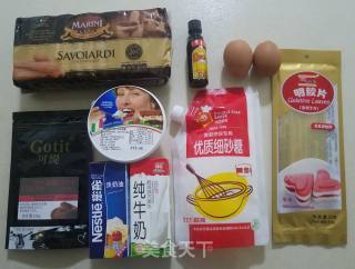 提拉米苏盒子蛋糕的做法步骤：1