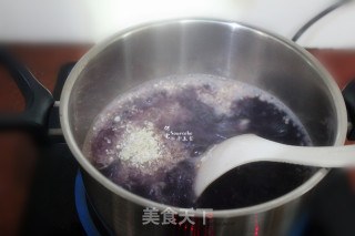 紫薯燕麦粥的做法步骤：4