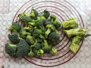 西兰花香肠蔬菜丁的做法步骤：2