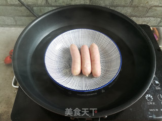 西兰花香肠蔬菜丁的做法步骤：7