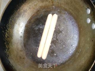 火腿鸡蛋饼的做法步骤：2