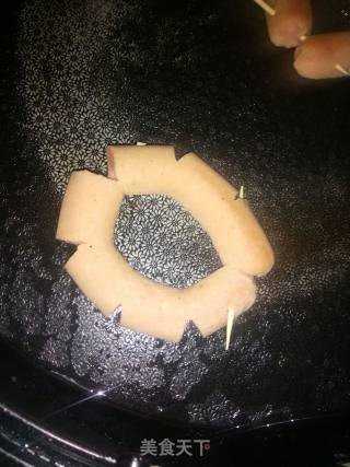 火腿鸡蛋饼的做法步骤：5