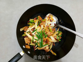干锅娃娃菜的做法步骤：13