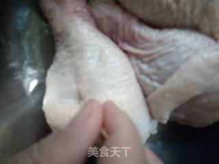 红烧鸡腿的做法步骤：2