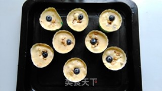 奶油蓝莓核桃马芬的做法步骤：11