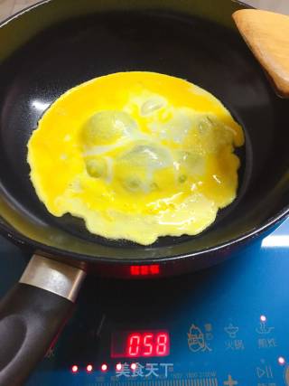 白粥配煎蛋的做法步骤：3