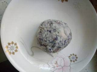 清蒸狮子头的做法步骤：2