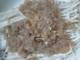 金针菇蒸鸡肉的做法步骤：5