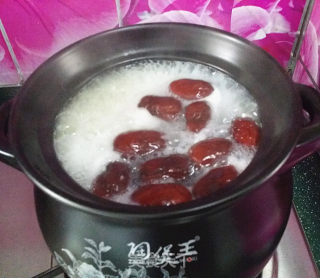 双米红枣粥的做法步骤：9
