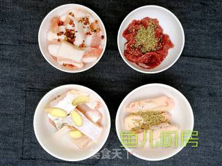 桔盅四宝──“鱼儿厨房”私房菜的做法步骤：4