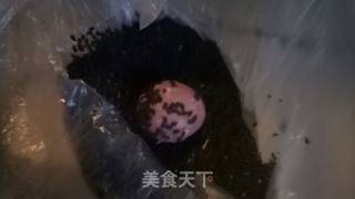 紫薯芝麻球的做法步骤：4