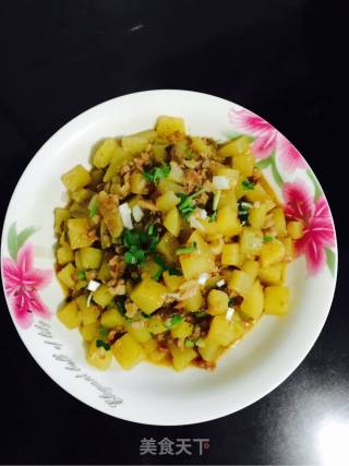 酱香土豆丁的做法步骤：5