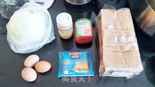 三明治的做法步骤：1