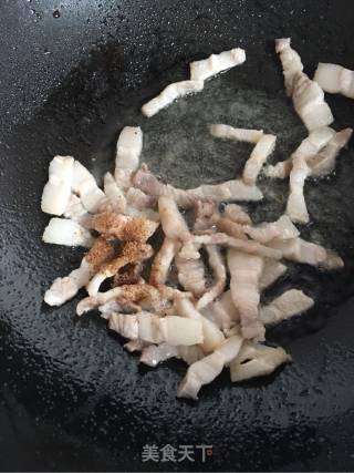 五花肉炒土豆丝的做法步骤：8