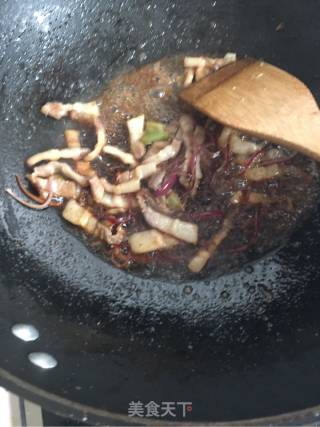 五花肉炒土豆丝的做法步骤：10