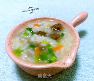 #粥#猪肺韭菜胡萝卜粥的做法步骤：10