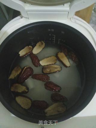 枣香山药双米粥的做法步骤：4