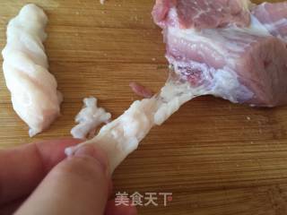 蔓越莓猪肉脯的做法步骤：2