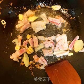 辣炒竹笋肉丝的做法步骤：4