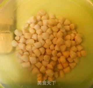 扇贝柱炒青椒的做法步骤：2