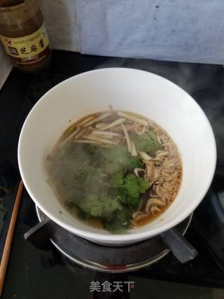 酸汤面叶的做法步骤：8