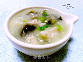 #粥#皮蛋瘦肉粥的做法步骤：9