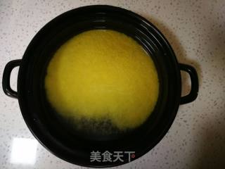 蟹棒青菜粥的做法步骤：2