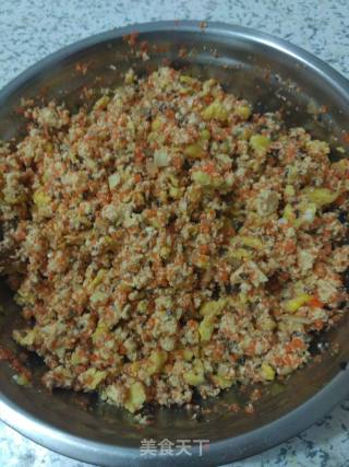 #妈妈的味道#胡萝卜豆腐馅水饺的做法步骤：9